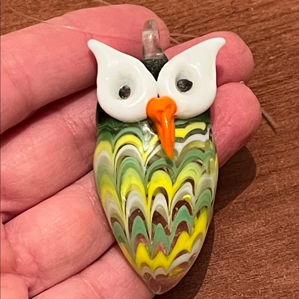 Murano Glass Owl Ornament